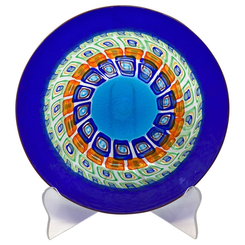 Battuto Plate by La Murrina, Italy, 1960s For Sale