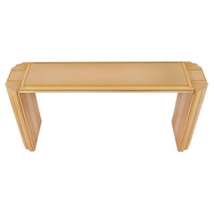 Used French 1980s Maison Jansen Console Table Designed by Alain Delon