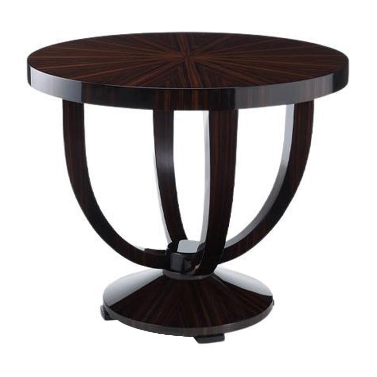Large Art Deco Macassar Ebony 'Hester' Occasional Table  For Sale