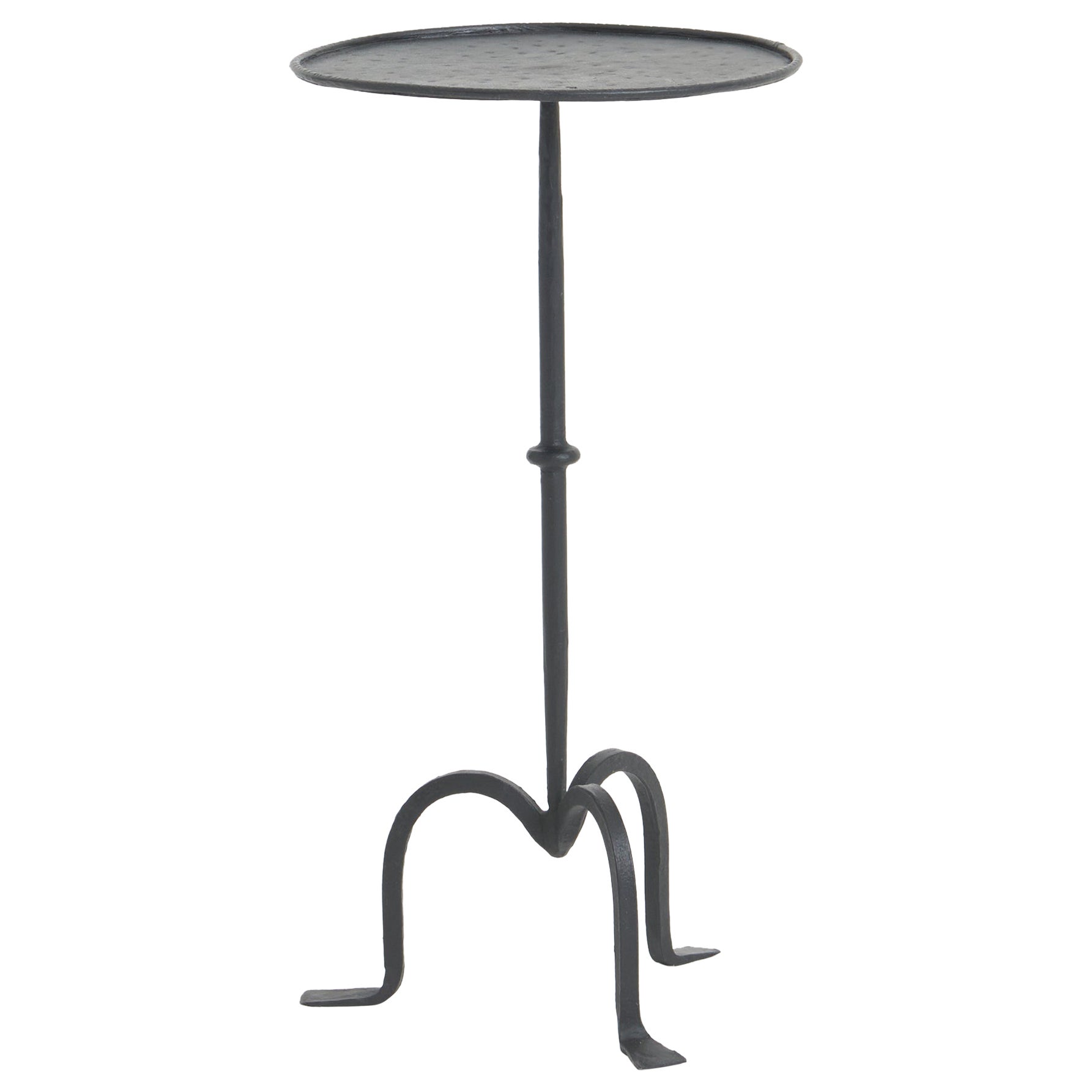 Midcentury Black Iron Martini Table at 1stDibs black martini table