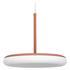 Contemporary Pendant Lamp 'Mozzi' by ago 'Large, Terracotta'
