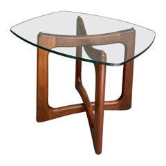 Sculptural Walnut Side Table by Adrian Pearsall, Craft Associates
