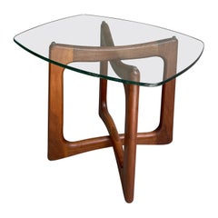 Table d'appoint sculpturale en noyer par Adrian Pearsall, Craft Associates