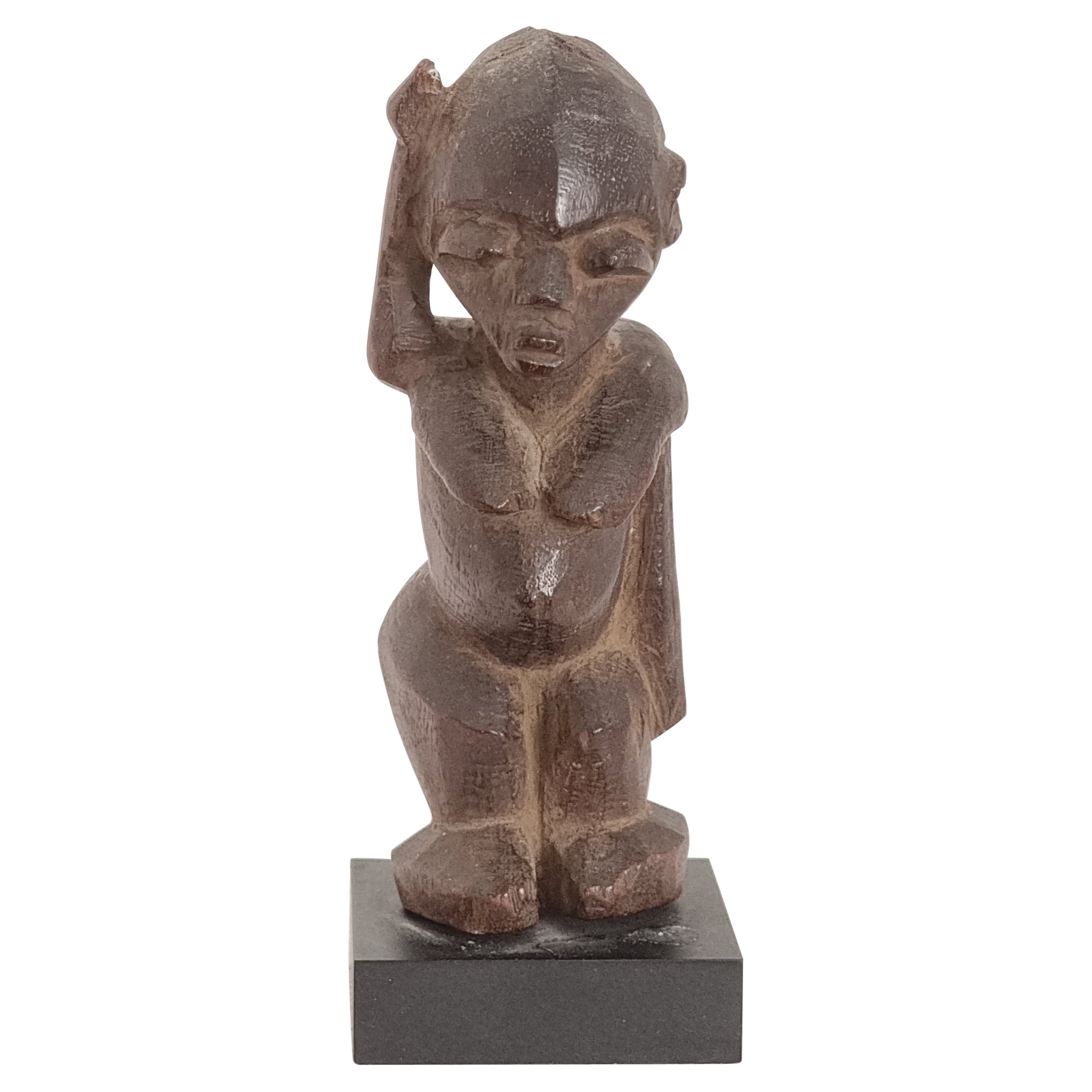 Sculpture, Lobi Male Figure, Burkina Faso, Mid/Late-1900s For Sale