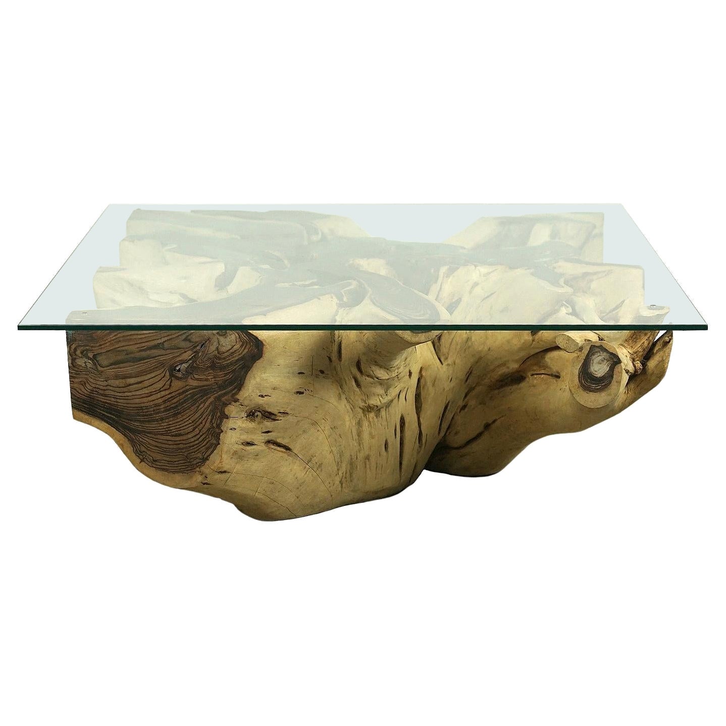 Coffee Table from Sonokiling Root For Sale