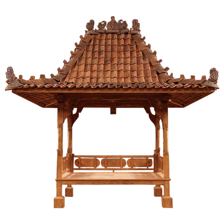 21st Century Original Teak Wood Temple House Original Buddhas For Sale