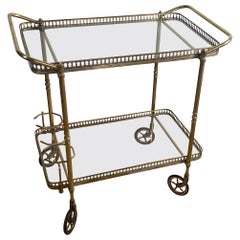 Brass Bar Trolly of 50s by Cesare Lacca