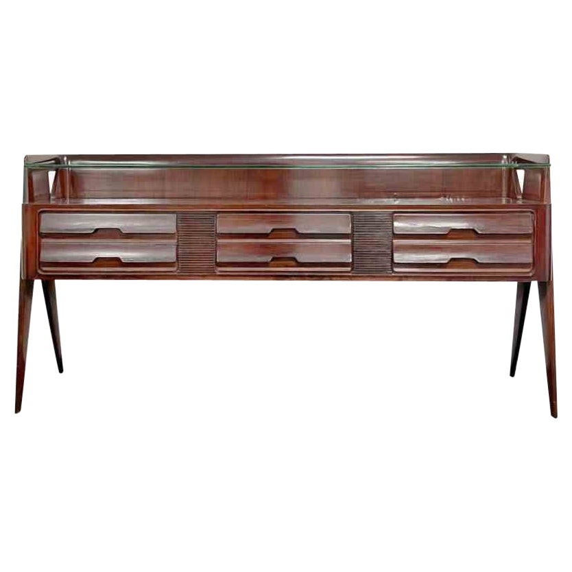 Vintage Sideboard by Vittorio Dassi, 1950s For Sale