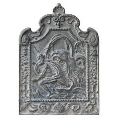 Französische Louis XV.-Kaminplatte „Scylla und Charybdis“ aus dem 18. Jahrhundert