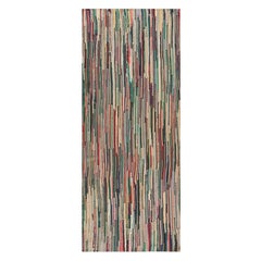 Tappeto antico americano intrecciato 4'6" x 11'6"