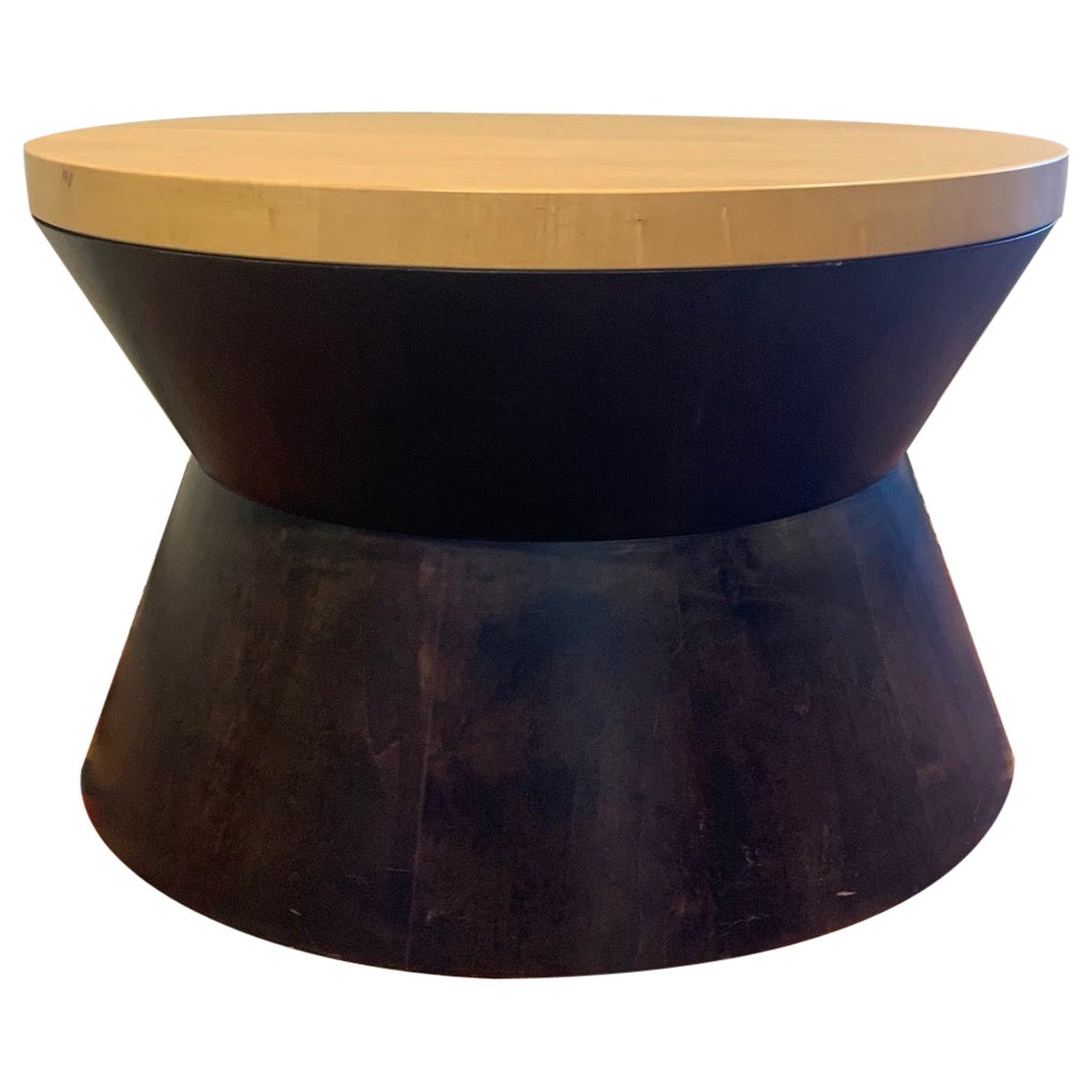 Contemporary Round Coffee Table For Sale