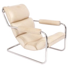 Seltener Donald Deskey Lounge Chair für Metallon ca. 1930er Jahre