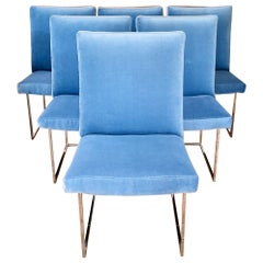 1970s Milo Baughman for Thayer Coggin 'Thin Line' Dining Chairs - Set of 6