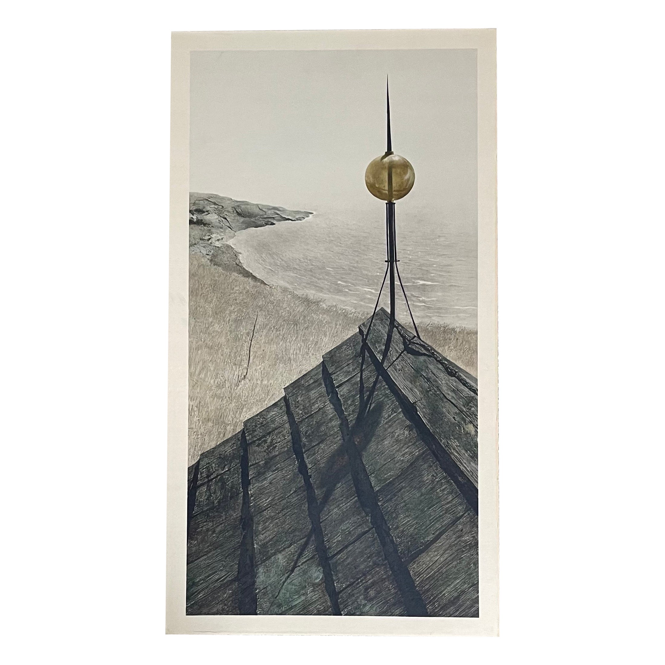  "Nothern Point" Color Collotype Print by Andrew Wyeth