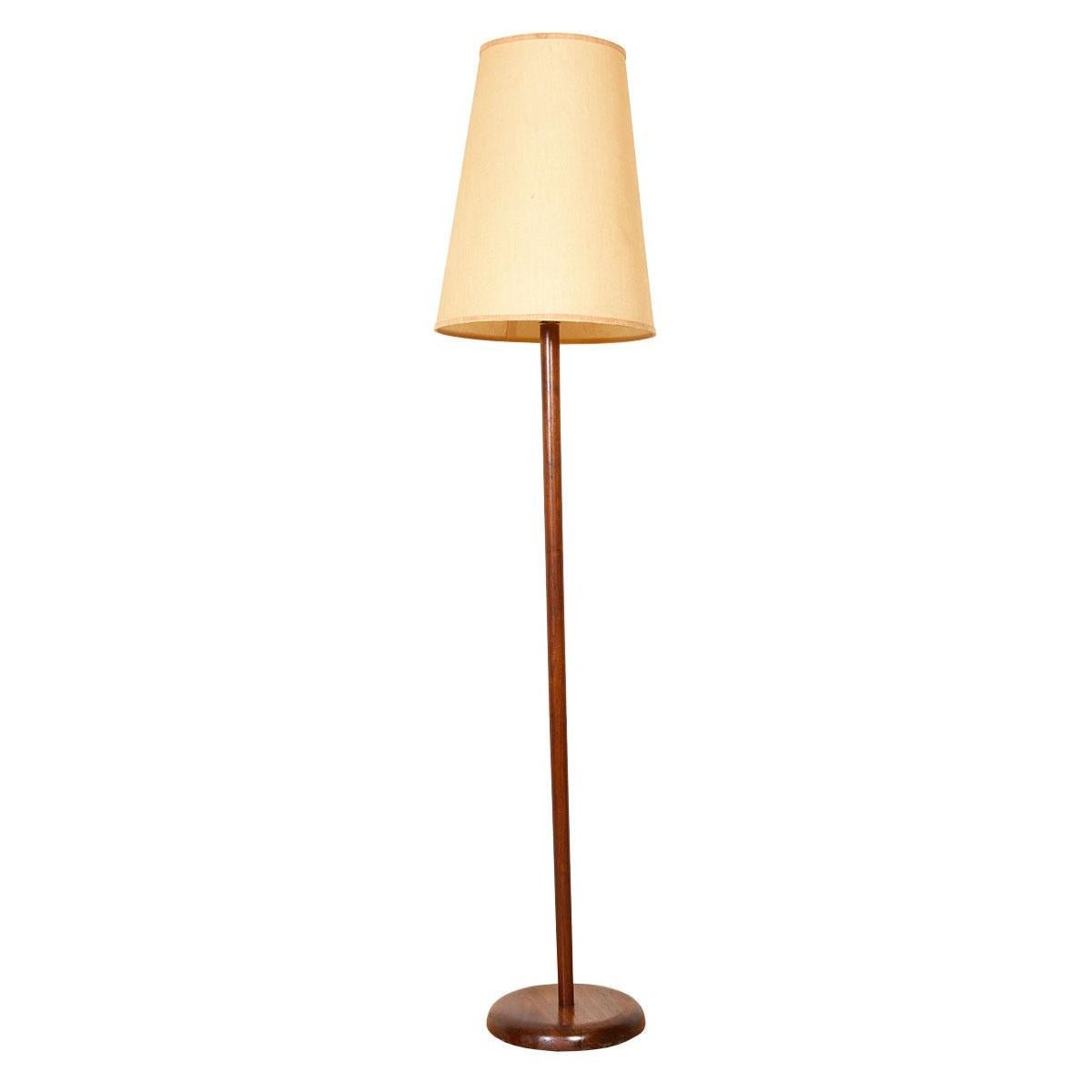 Danish Modern Teak Floor Lamp