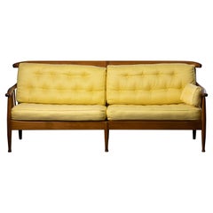 Vintage Scandinavian Modern sofa Skrindan by Kerstin Hörling Holmqvist, Material: Walnut