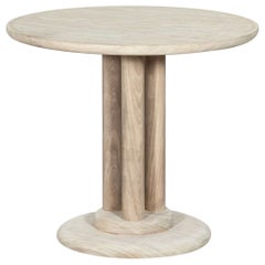 Retro Midcentury Bleached Teak Occasional Table