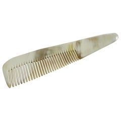 Original Midcentury Auböck Comb Made from Horn