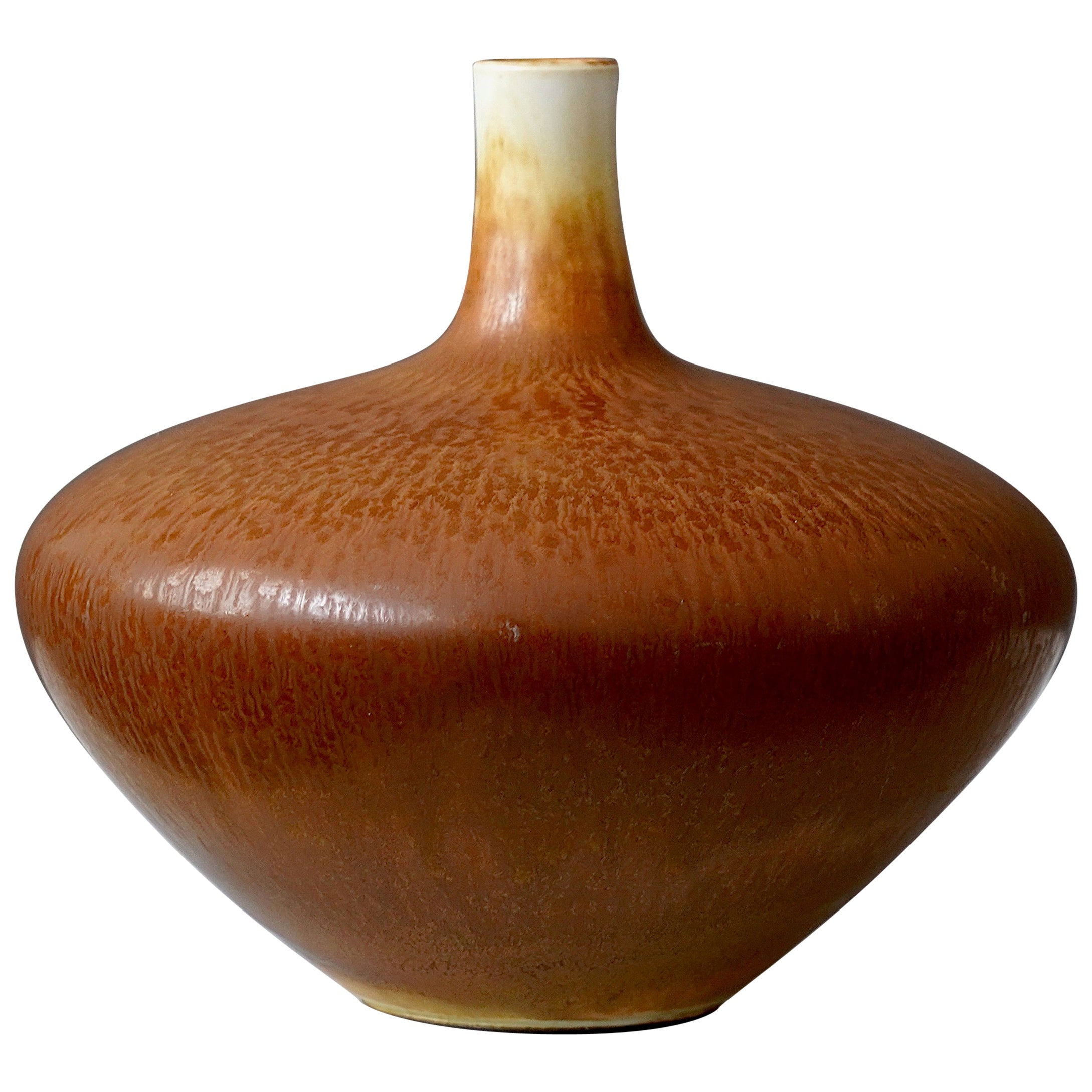 Stoneware Vase by Berndt Friberg for Gustavsberg, Sweden, 1977 For Sale