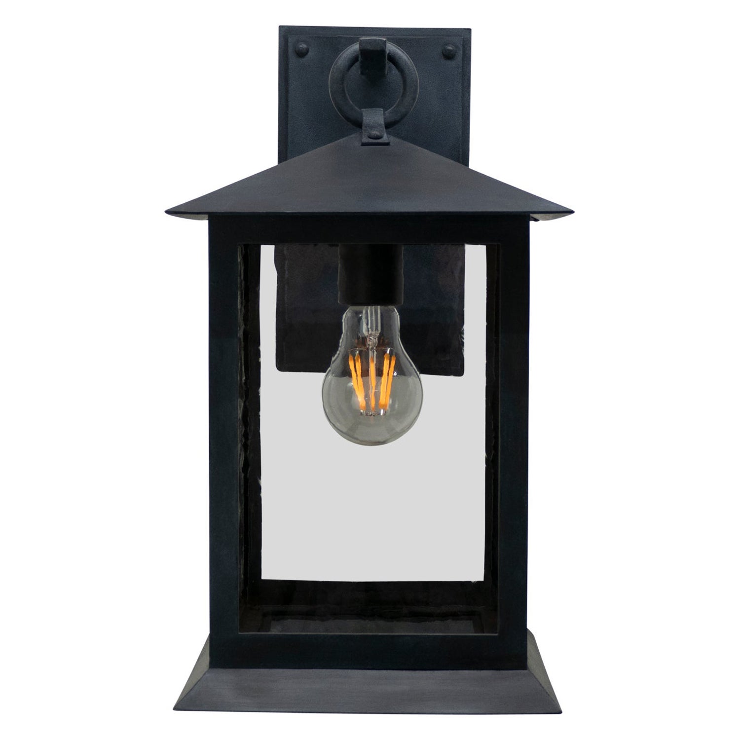 Traditional Contemporary Minimal Style Wrought Iron Wall Sconce Light Fixture