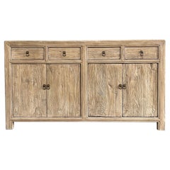 Luna Double Reclaimed Wood Cabinet with Drawers