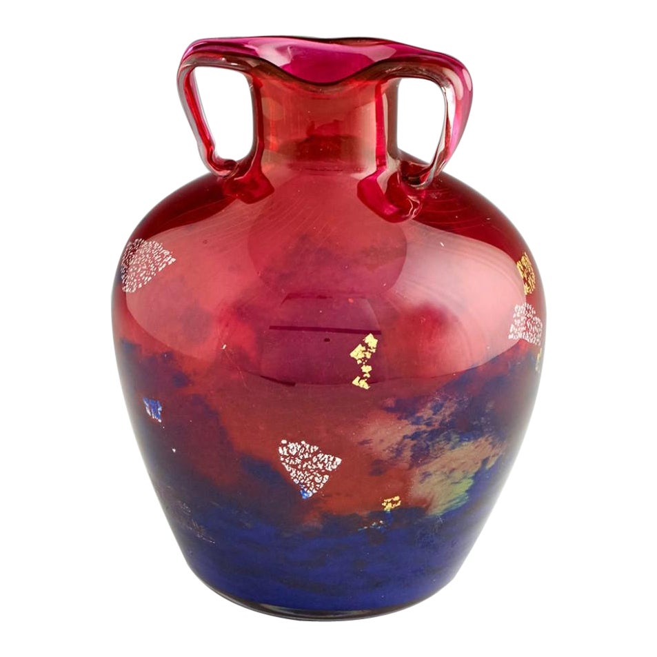 A Muller Freres Amphora Vase, c1925 For Sale