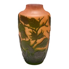 A D'Argental Cameo Glass Vase, c1925