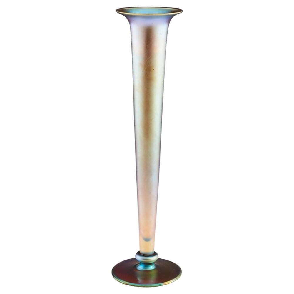 Tall Tapered WMF Myra Vase, c1930 For Sale
