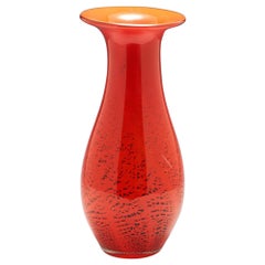 Very Tall Karl Wiedmann Designed Ikora Glass Vase, c1930