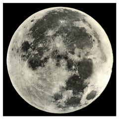 Photograph Wall Decoration Moon on Glass