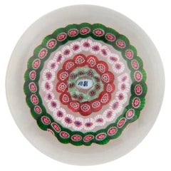 An Antique French Cane Paperweight, 1851
