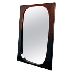 Constantine Mirror, Gradient Lacquered Wood, Handcrafted in Portugal by Duistt