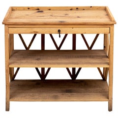 Vintage Garden Pine Potting Table/Serving Table
