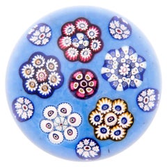 A Paul Ysart Rondel Millefiori Paperweight, c1930's