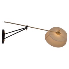 Gallows Wall Lamp, Maison Lunel, circa 1950