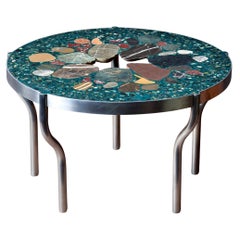 Handcrafted Terrazzo Coffee Table "Queen Frederic" by Felix Muhrhofer