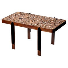 Handcrafted "Admiral Whitney 1" Terrazzo Coffee Table by Felix Muhrhofer