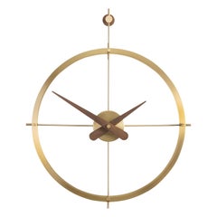 Nomon Dos Puntos Premium Gold Wall Clock By Jose Maria Reina