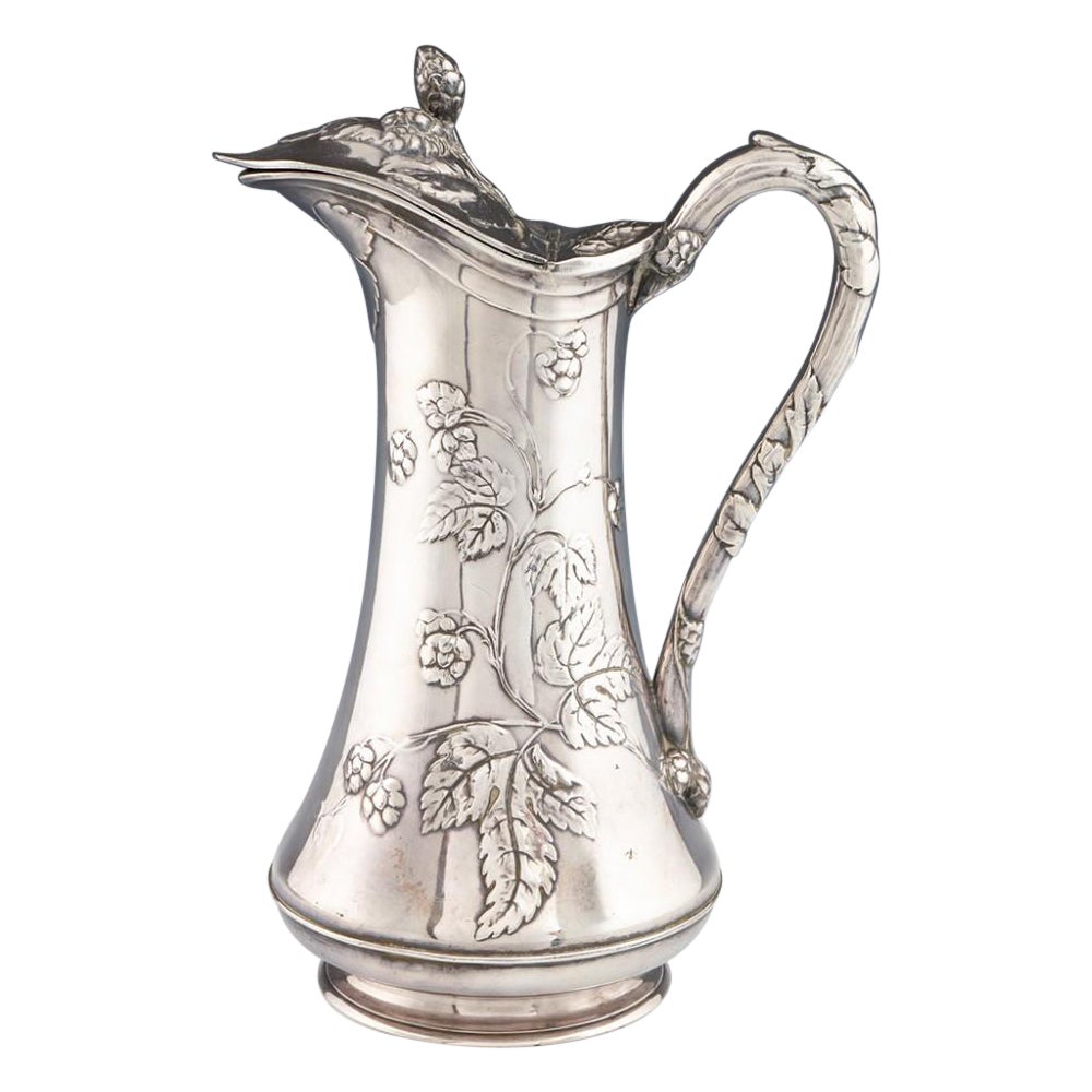 Christofle Gallia Metal Claret Jug, c1900 For Sale