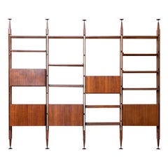 Bibliothèque italienne du milieu du siècle Lb7 par Franco Albini, Italie, 1956 