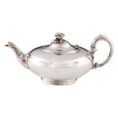 Victorian Silver Teapot London, 1854