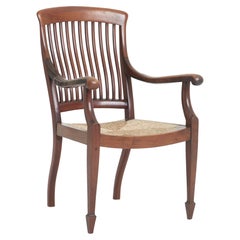 Mahagoni-Sessel aus dem 19. Jahrhundert