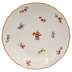 Circa 1860-90 Coupe à fruits Meissen