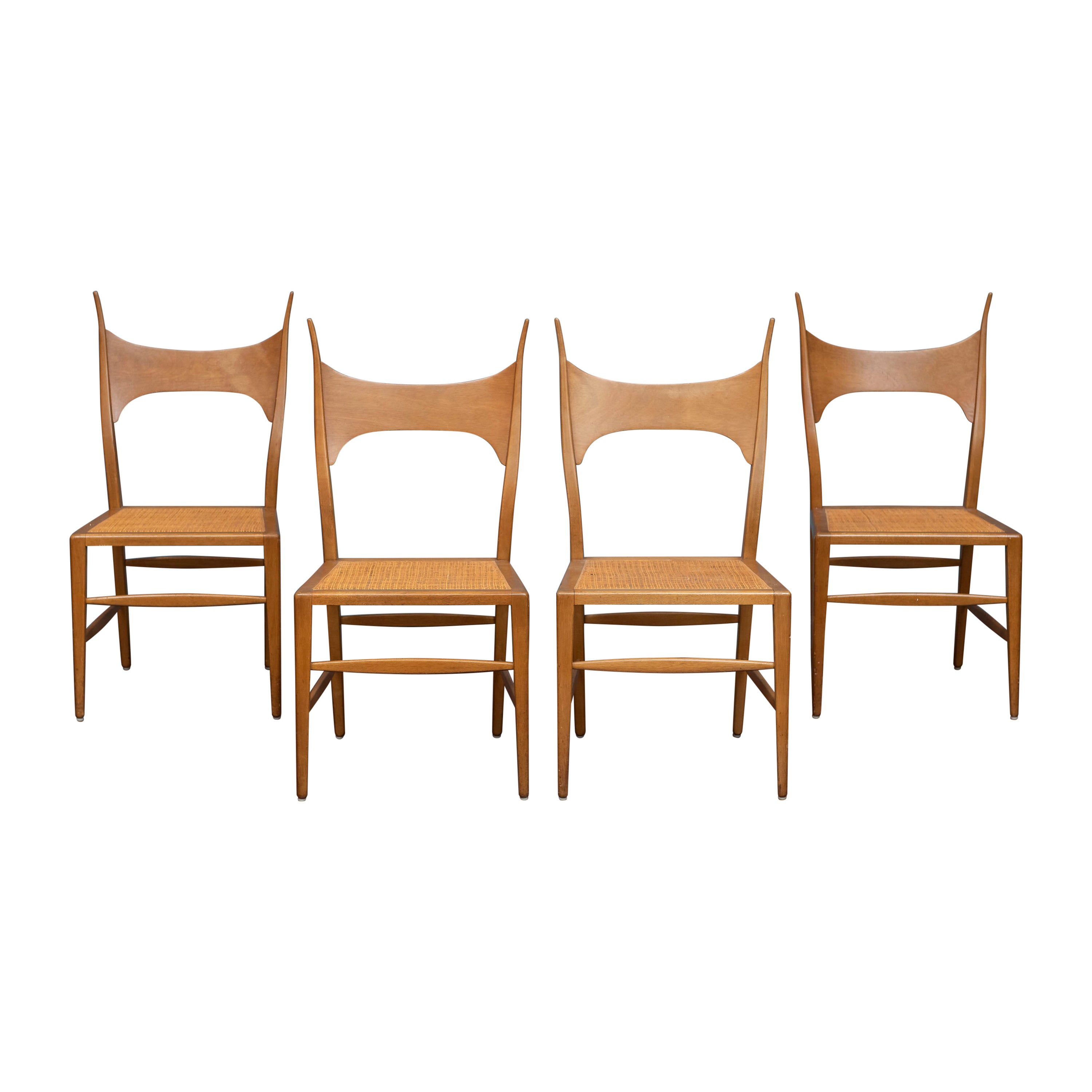 Edward Wormley Antler Chairs for Dunbar, Model 5580 For Sale