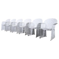 Set of Six Topiary Collection Dining Chairs by Richard Schultz for Knoll, 1997