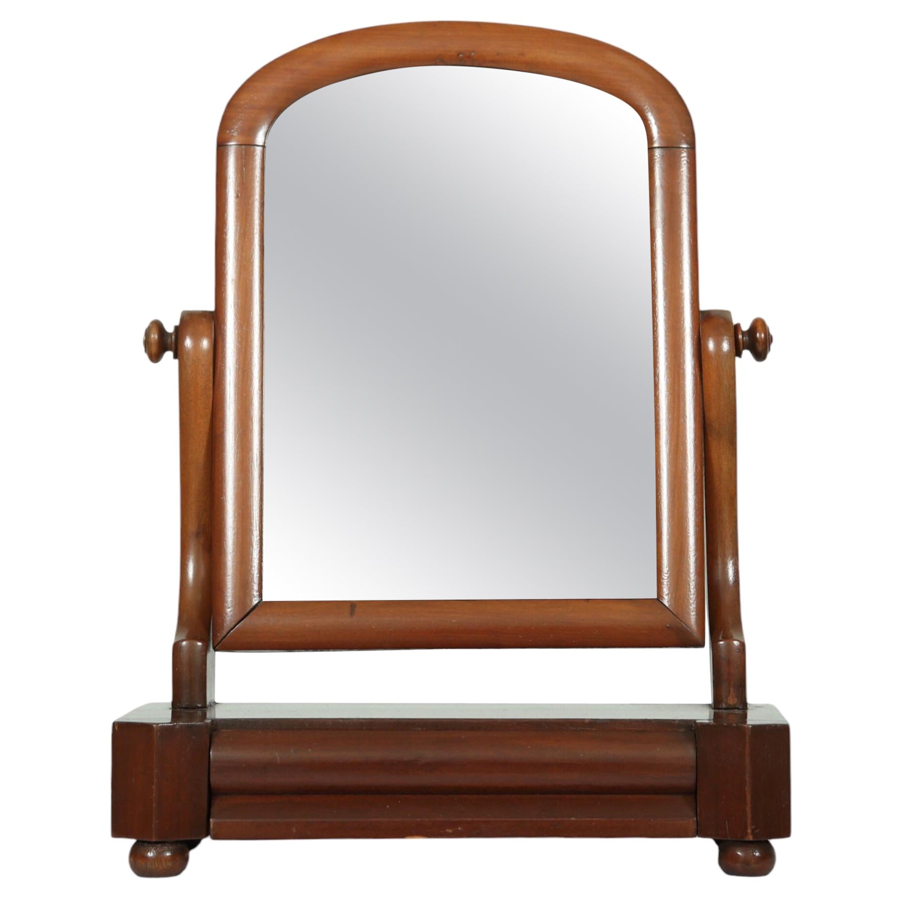 Art Deco Tischplatte Vanity Mirror im Angebot