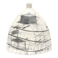 Signed Yuri Zatarian Ceramic Vessel Sketchbook And Equation Diagram Series