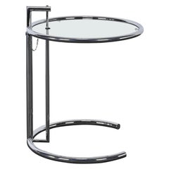 Classic E1027 Side Table by Eileen Gray from the Armstrong Factory Showroom