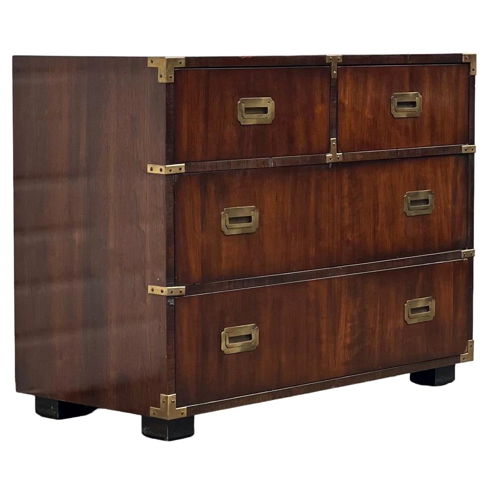 Vintage Campaign Dresser by Lane, Dovetail Drawers