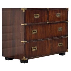 Vintage Campaign Dresser by Lane, Dovetail Drawers